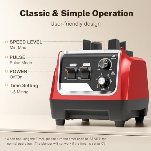 28000 RPM Blender with 70 oz Pitcher