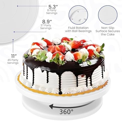 540PCS Cake Decorating Kit with 4 Springform Pans