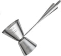 Rockler Double Jigger Turning Kit - Stainless Steel Cocktail Jigger