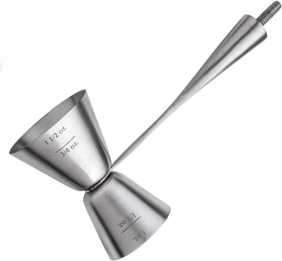 Rockler Double Jigger Turning Kit - Stainless Steel Cocktail Jigger