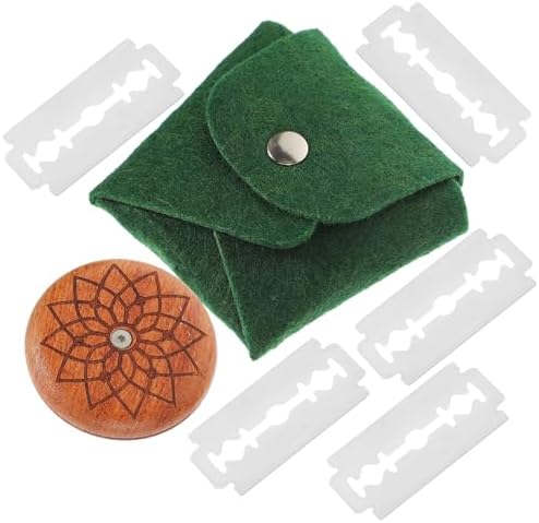 Bread Dough Scoring Tool with Wood Handle and Replaceable Blades for