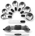 Spring Chef Magnetic Measuring Cups & Spoons Set of 15 with Levelers