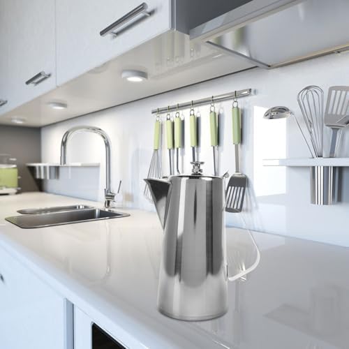 VOSAREA Stainless Steel Water Pitcher with Lid 2L Large Capacity Milk