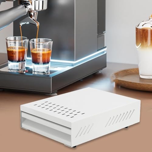 Stainless Steel Coffee Knock Box Large Size 35 * 25 * 9 CM with Lid