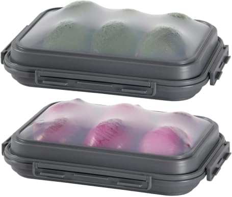 2 Pack Silicone Food Storage Containers, 12 Cups / 0.76 Gal