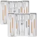 Lifewit Utensil Organizer for Kitchen Drawers, Expandable Cooking