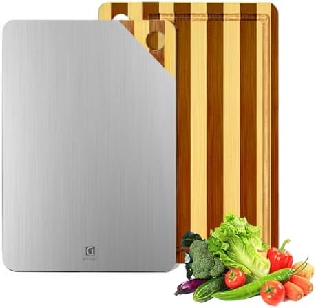 Cutting Board, Titanium Cutting Board for Kitchen, Pure Titanium and