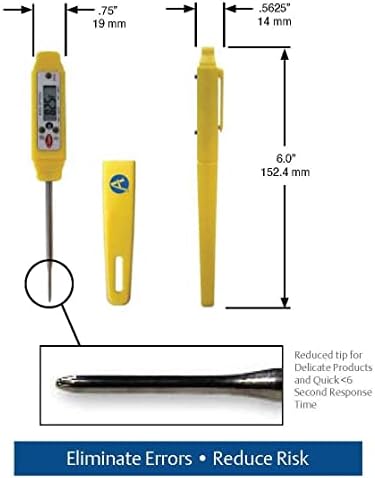 Cooper-Atkins DPP400W-0-8 Digital Pocket Thermometer