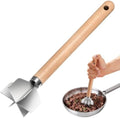 11 inch Stainless Steel Meat masher with 6 Blades, Metal Potato