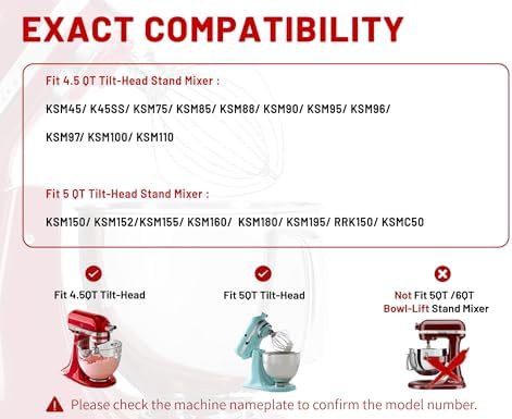 K45WW 6-Wire Whip for KitchenAid 4.5-5 QT Mixers