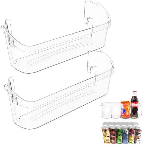 (2-Pack) UPGRADED 242126602 Refrigerator Door Shelves Bin Replacement