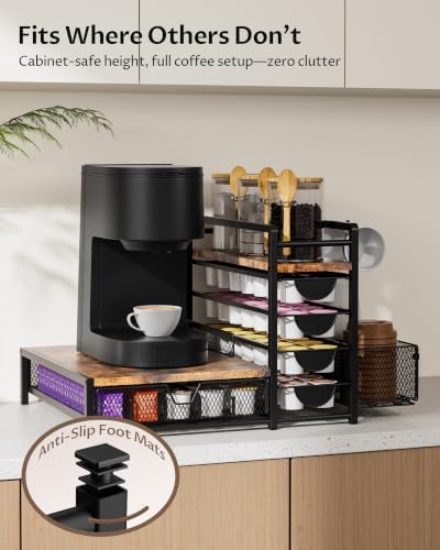 Coffee Station Organizer, 90 K-Cup Capacity