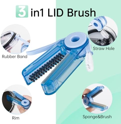 Cleaning Brush Set Fit for Stanley Quencher ProTour Flip Straw Tumbler
