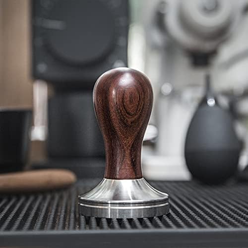 Coffee Tamper Espresso Press with Tamper Mat 304 Stainless Steel Flat