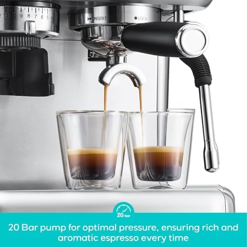 CASABREWS 5700Pro Espresso Machine with Grinder