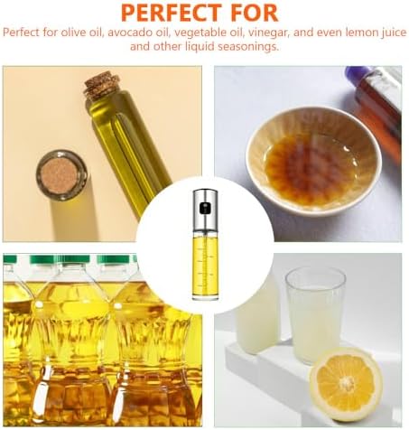 2 Pack Glass Olive Oil Sprayer Bottles for Cooking