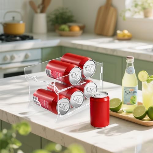 Mini Fridge Soda Can Organizer, Mini Fridge Soda Holder, Mini Fridge