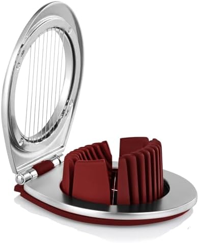 Egg Slicer & Cutter for Hard Boiled Eggs – 2-Way Multipurpose