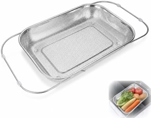 Stainless Steel Telescopic Drainer Basket (XL)