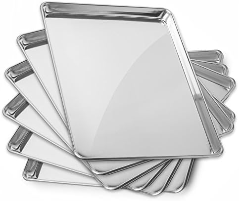 GRIDMANN 15" x 21" Commercial Grade Aluminum Cookie Sheet Baking Tray