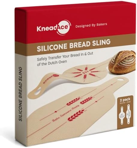 KneadAce Bread Lame & Bread Slings Set Of Oval & Round