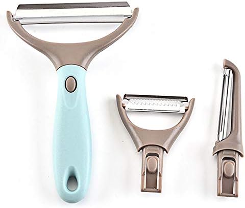 Trio Peeler Set Julienne Vegetable Peeler Stainless Steel Cabbage