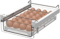 vacane Clear Pull-Out Egg Holder Tray, 28 Eggs