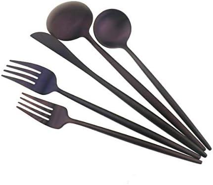 20-Piece 18/10 Stainless Steel Flatware Silverware, Luxury Dinnerware