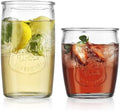 Glaver's Ice Cold Set of 8 Drinking Glasses 4-20 Oz Highball Glasses