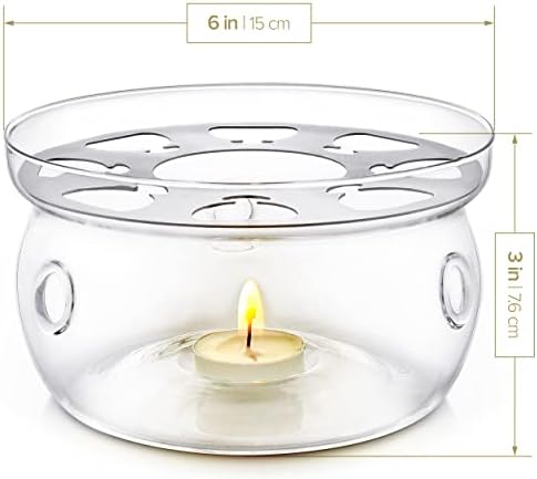 Teabloom Universal Tea Warmer (Large Size - 6 in / 15 cm Diameter)