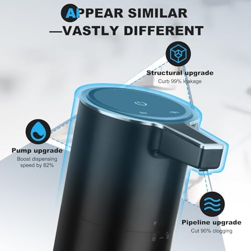 Automatic Soap Dispenser Touchless, 13.5oz Rechargeable Foaming Pump