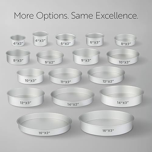 Restaurantware-Met Lux 12 x 2 Inch Straight-Sided Baking Tin, 1 Round