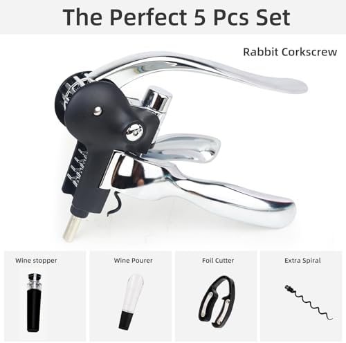 Wine Opener, Rabbit Corkscrew with Luxury Gift Box