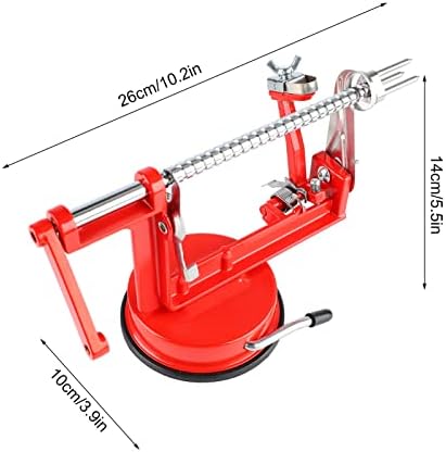 Wisecoco Apple Peeler, Potato Peeler Corer Slicer Spiral Cutter Tool