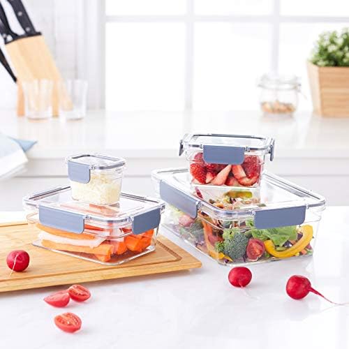 Amazon Basics Tritan Food Storage Containers, 11 Containers