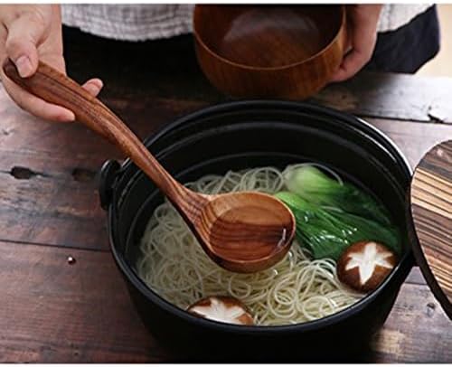 4-Piece Teak Wooden Utensil Set