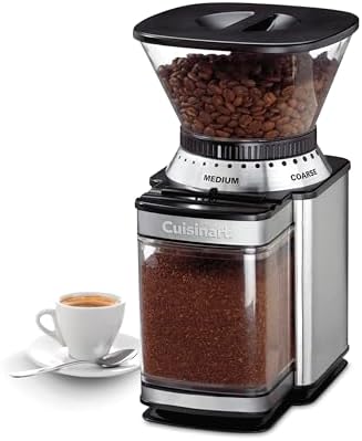 Cuisinart Electric Burr Coffee Grinder, 18 Settings, 4-18 Cups
