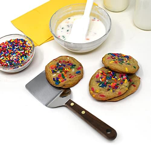 Norpro 7.5" Stainless Steel Mini Pastry Server & Spatula/Turner