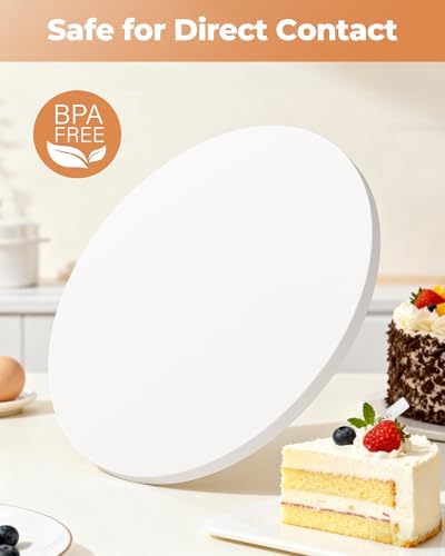 Kootek Cake Drums Boards, 12 Inch, 2 Pack