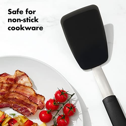 OXO Good Grips Small Silicone Flexible Turner - Black