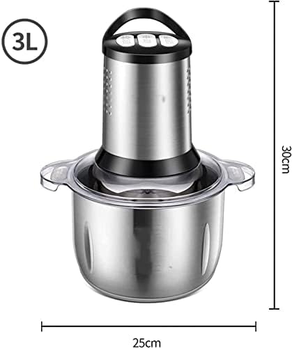 Electric Food Processor, Mini Food Chopper, 3L Capacity