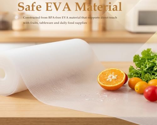 Shelf Drawer Liner for Kitchen Cabinet Non Adhesive 20 Inch Wide