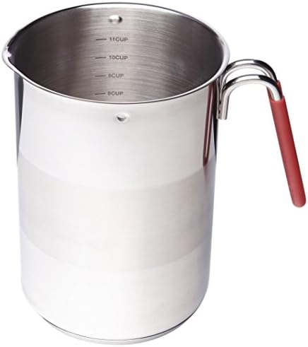 Kuhn Rikon 4th Burner Pot with Glass Lid and Steam basket 12 cup