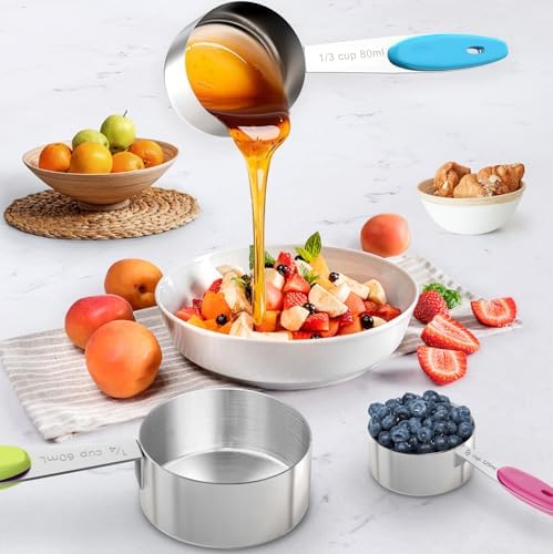 13PCS Magnetic Measuring Cups and Spoons Set - 7 Double-Sided