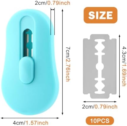 2PCS Bread Lame, Magnetic & Extractable Sourdough Scoring Tool with