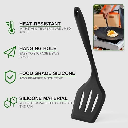Wesqunie Camping Cooking Utensils Set for Outdoor BBQ