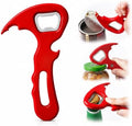 Pull Tab Can Opener, Magnetic 3-in-1 Bottle Opener, Magnetic Jar