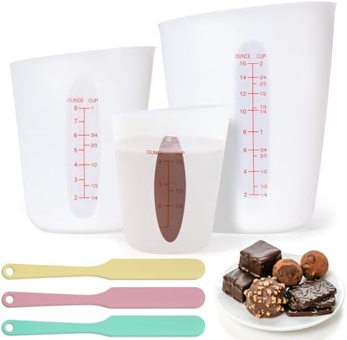 Food-Grade Silicone Chocolate Melting Cup Set