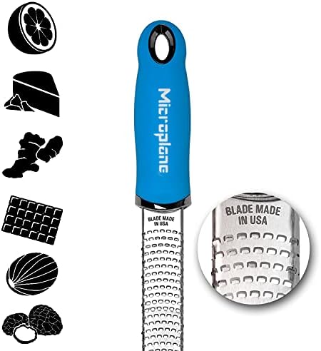 Microplane Premium Classic Zester Cheese Grater - Neon Blue