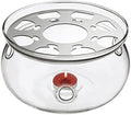 CnGlass Universal Glass Teapot Warmer,Handcrafted with Heat Proof &